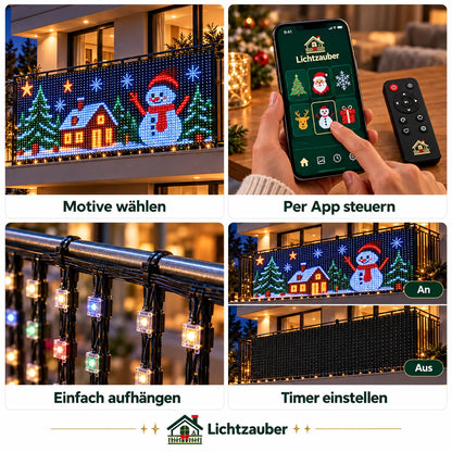 Lichtzauber™ LED-Vorhang