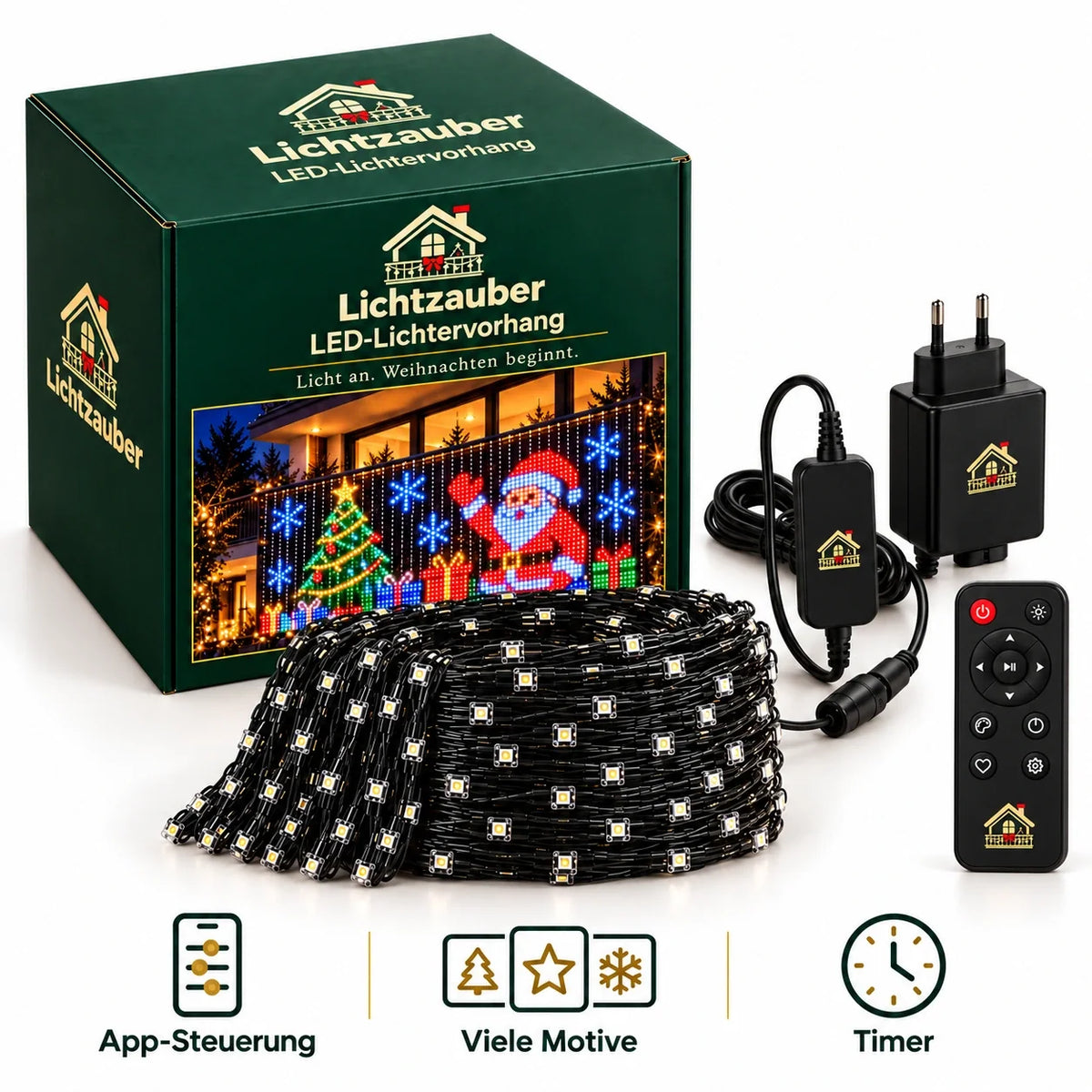 Lichtzauber™ LED-Vorhang